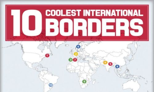 10 διεθνή σύνορα που θα σας καταπλήξουν [pic]