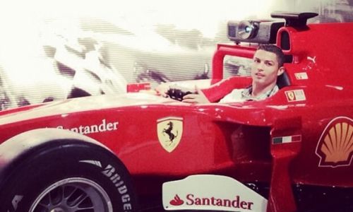 Ο Ρονάλντο σε μονοθέσιο της Ferrari