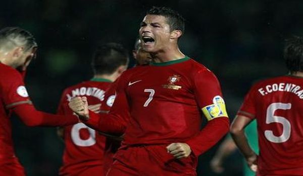 Cristiano Ronaldo scores 1st international hat trick