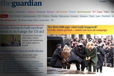 Guardian: Μέσω μιας διαφήμισης δείχνει τις αλλαγές που έχει υποστεί η Δημοσιογραφία!