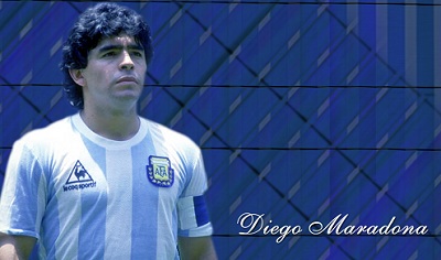 Diego Maradona….A legend with the “Hand of God”!!