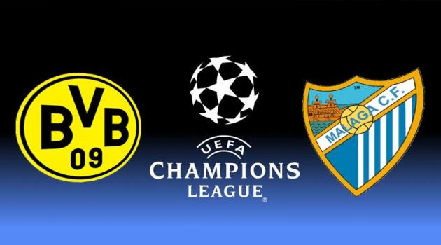 Borussia Dortmund vs Malaga: Live Streaming!