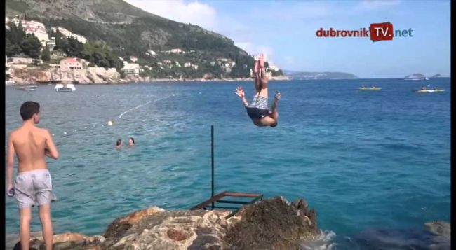 Οι ανάποδες βουτιές του Blake Griffin στο Dubrovnik! [video]