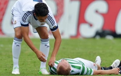 Shocking injury during Celtic-Real match!