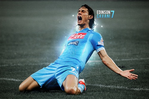 Edinson Cavani…is the new Maradona for Napoli!