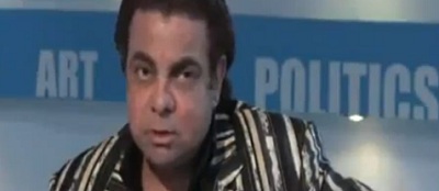 Crazy Egyptian actor…starts to hit everybody in a live show!!