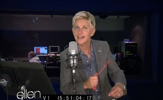 H Ellen Degeneres διαβάζει «50 shades of Grey».Όχι κανονικά