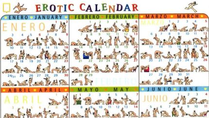Erotic Calendar: Εσείς πότε έχετε γενέθλια?