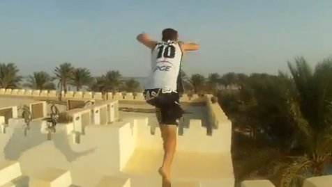 Πήγε στραβά το parkour ή… ;