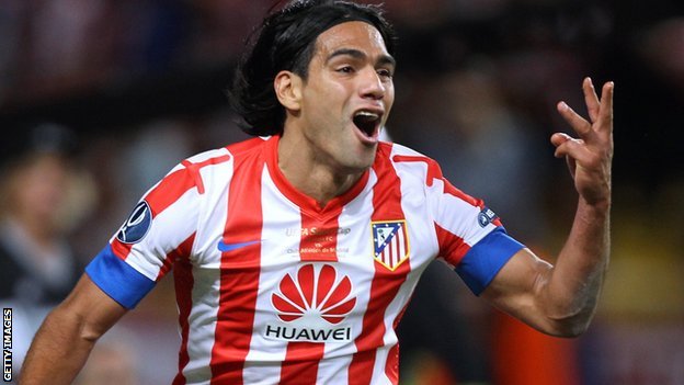 Radamel Falcao scores 5 goal in one game! (video)