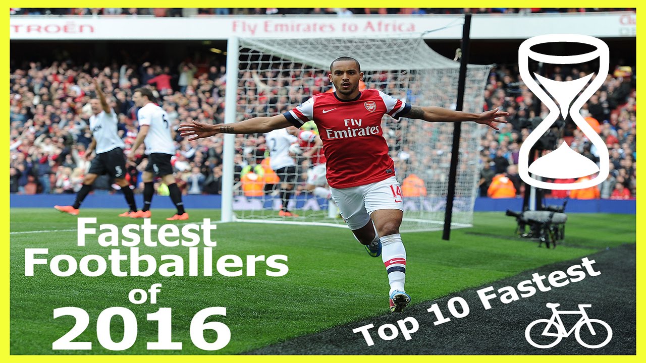 Top 10 Fastest Football Players ● 2016 Updated