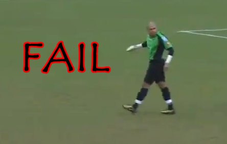 This is the fastest red card ever for a keeper!!!