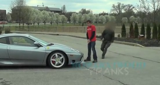 Ferrari prank went wrong!