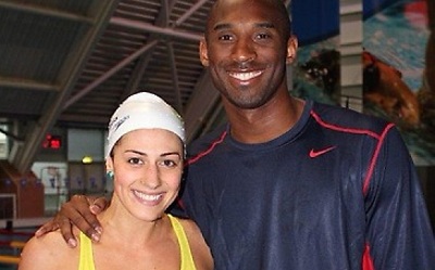 Is Kobe flirting with this 24year old female swimmer;
