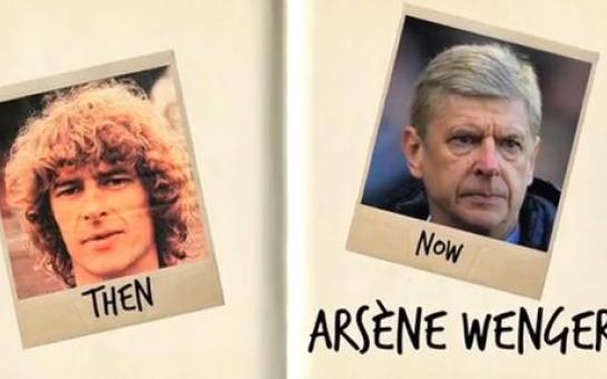 Wenger, Mourinho, Moyes when they were younger! [vid]