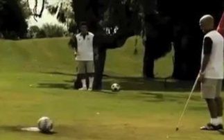Όταν συνδυάζεται το ποδόσφαιρο με το γκολφ (vids)