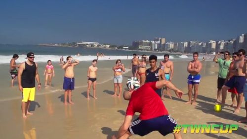 Freestyle Football στο Ρίο ντε Τζανέιρο [vid]