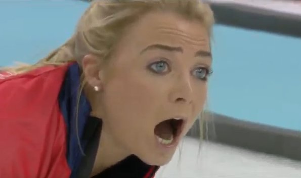 To curling, οι γυναίκες και οι κραυγές! [video]