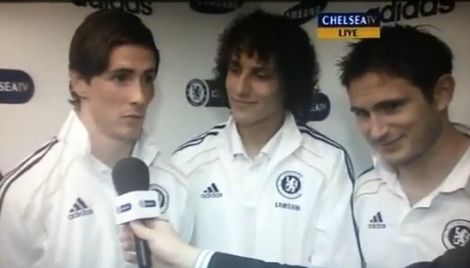 Respect στον David Luiz! Δείτε τι κάνει στους Torres-Lampard on camera!
