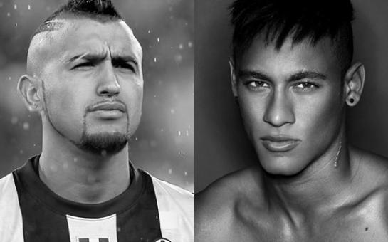 Photos: This is how Vidal and Neymar will look like at the age of 50!