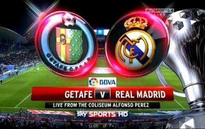 Getafe v Real Madrid: Live Streaming!
