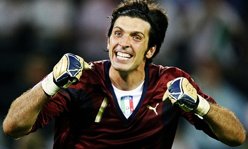 Buffon was glad….with the goal he conceded for Oscar!!