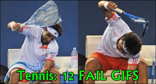 Tennis: 12 amazing FAIL GIFS you have to see!