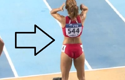 Lets take a closer look to this female athlete!!
