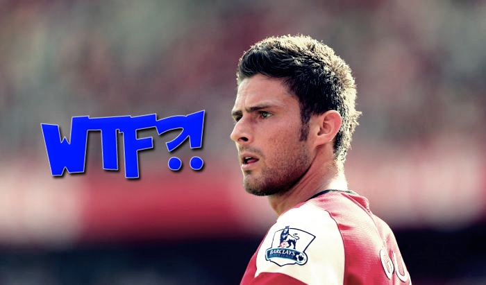 WTF moment from Giroud doing this…