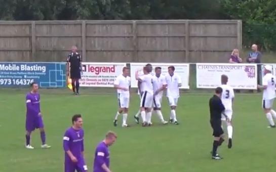Jonny Edwards cracking volley against Daventry! [video]