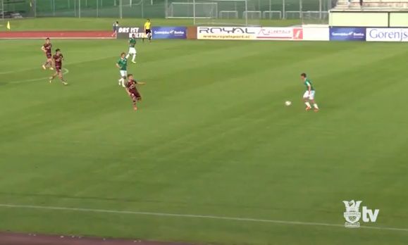 19 year-old footballer scores an unbelievable golazo in his second ever game [Video]