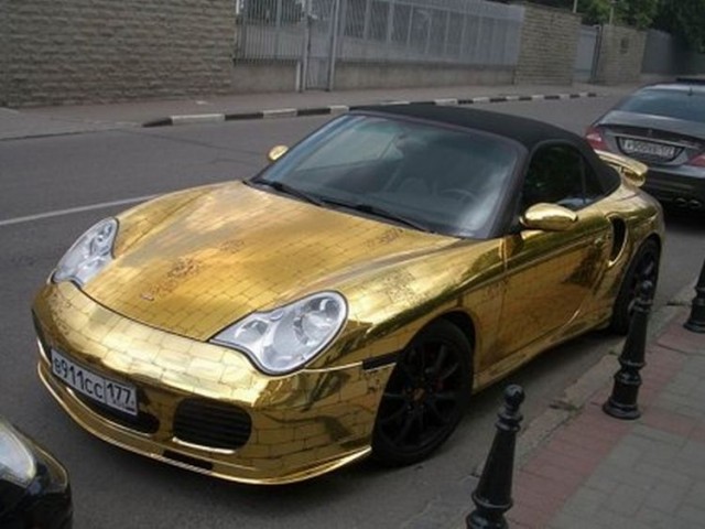 Cars from … gold!!!