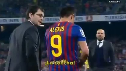 Guordiola’s beeps (!) to Alexis!!! Totally pissed off! (video)