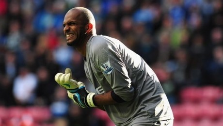 An unbelievable own goal by goalie Al-Habsi!!!