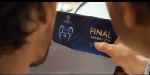 See the adventure until he reached the final of… Wembley!