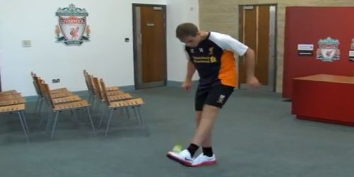 Henderson: 77 keepy uppies with a tennis ball