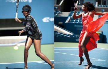 Tennis fashion match…