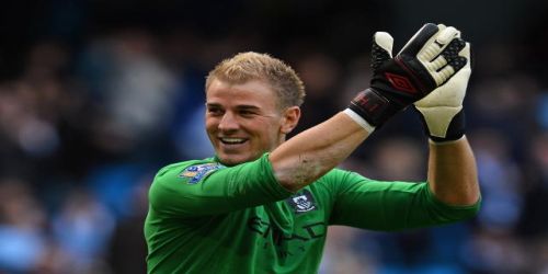 Joe Hart is good …as striker!