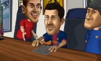 Now Jordi Alba is a cartoon too!!