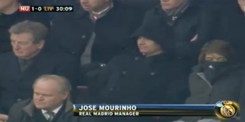 The ‘spy’ Mourinho in ‘Old Trafford’