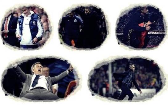 Jose Mourinho best celebrations! [video]