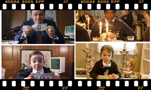 Παιδιά αναπαριστούν σκηνές από τις υποψήφιες ταινίες για Oscar [pics]