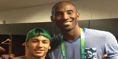 Kobe Bryant fan of Neymar!