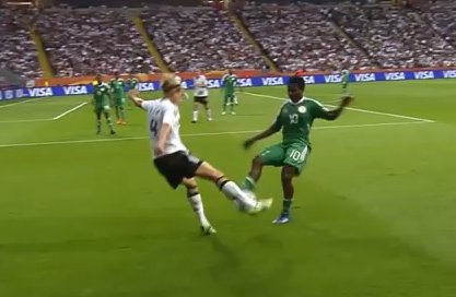 Pretty violent the Nigeria girls at World Cup (video)!