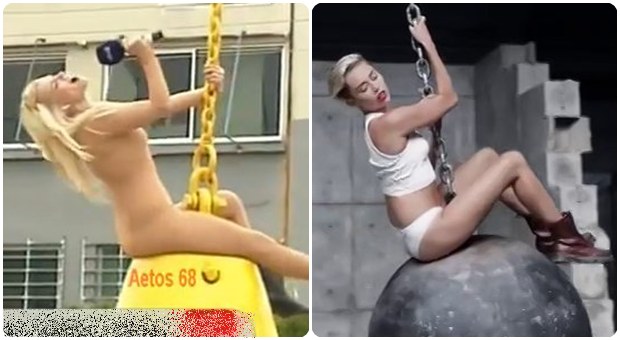 Ποια Miley Cyrus εμείς έχουμε την  Λάουρα Νάργες !