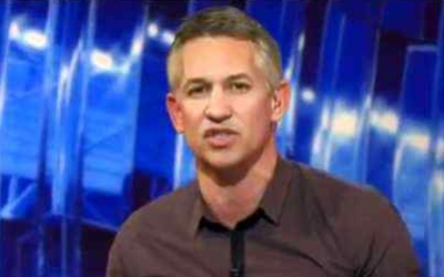 Pitch black humor by Lineker…
