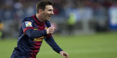 Fans of Malaga honored Messi