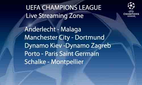 UEFA Champions League…Live Streaming Zone!!