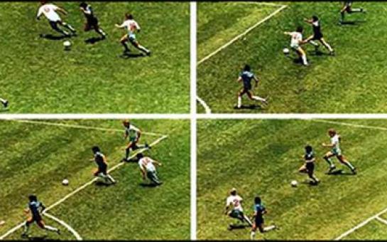 Maradona’s solo goal against England from a unique angle [video]