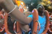 Even roller coaster can’t stop Mario Balotelli!!